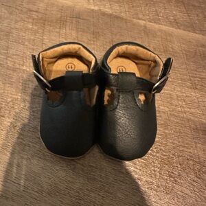 Elegant Black Kids Dress Shoes